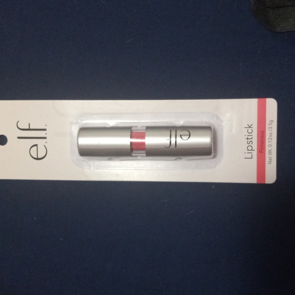 ELF Makeup Nwt Elf Flirtatious 77 Pink Essential Color Lipstick